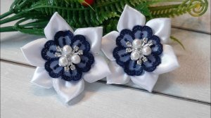 МК. Школьные бантики. Шьются за 10 мин.