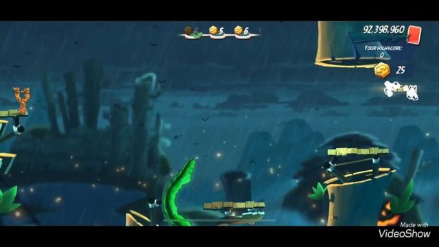 Angry Birds 2 Mighty Eagle Bootcamp(MEBC) Day42 two extra cards(Bubbles) смотреть онлайн