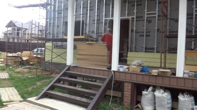 Канадский Сайдинг щепа отделали фасад дома обзор обьекта смотреть онлайн