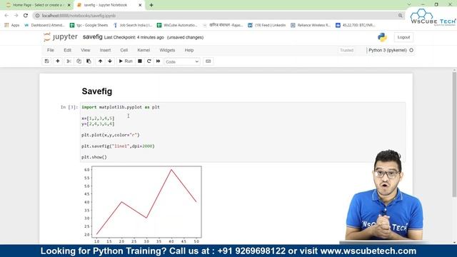 Matplotlib Savefig - How do I use Savefig in Matplotlib Python | Matplotlib Tutorial смотреть онлайн