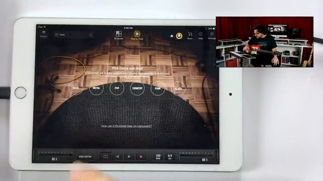 Positive Grid X Drummer iPad App Review смотреть онлайн