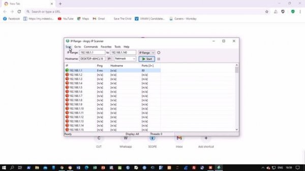 Angry IP Scanner tutorial