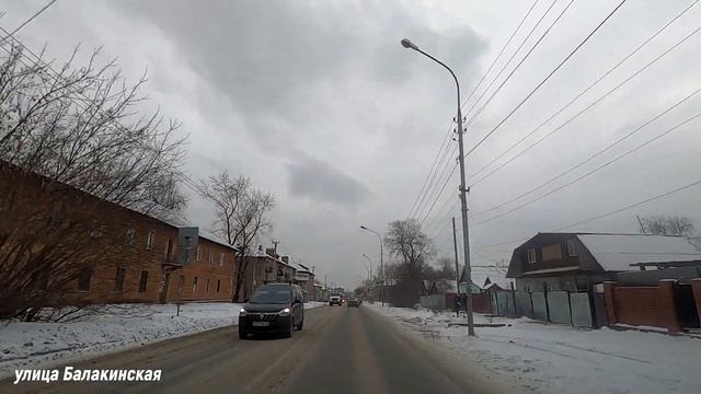 На машине по улице Балакинской Тагилстрой