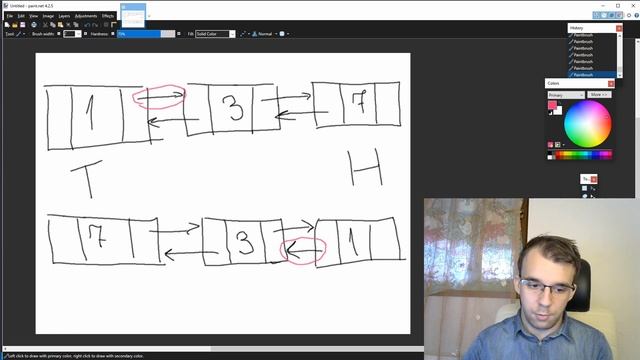 Reversing a doubly linked list смотреть онлайн