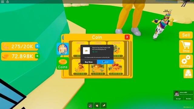 СИМУЛЯТОР КАЧКА! ЗАТРОЛИЛ ВСЕХ КАЧКОВ и СТАЛ ТОП МИРА! ROBLOX смотреть онлайн