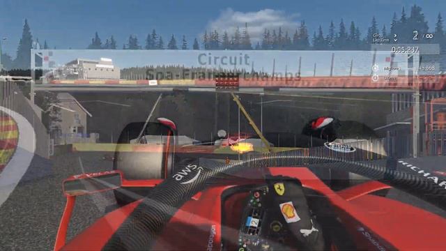 Ferrari F1-75 and Spa - Assetto Corsa Hotlap + SETUP смотреть онлайн