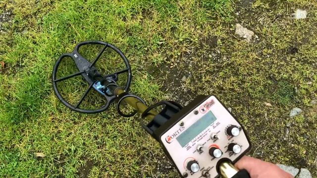 Tesoro Cortes Demonstration With The New Coil On Trashy Area