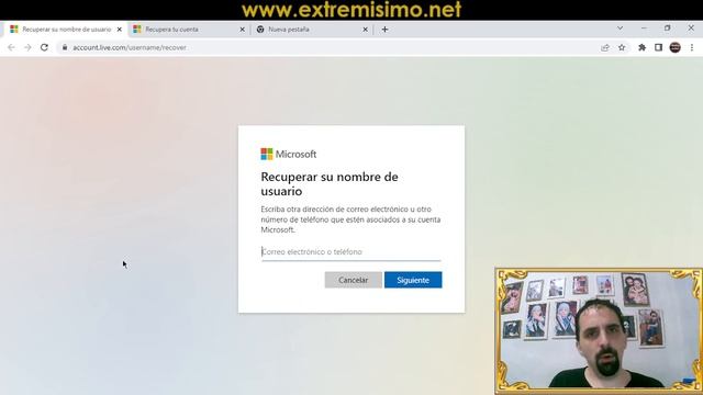 RECUPERAR CUENTA de correo electrónico HOTMAIL, OUTLOOK, LIVE смотреть онлайн