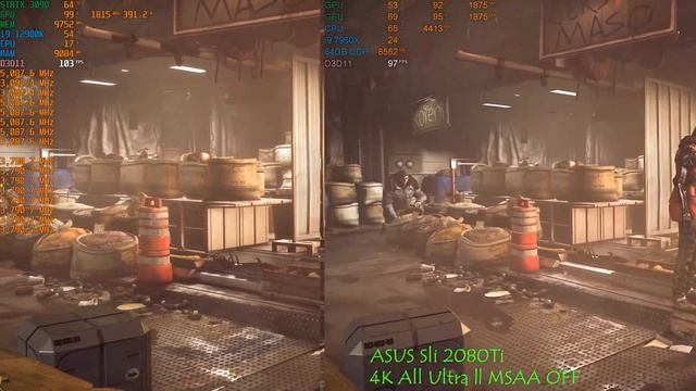 12900K & STRIX 3090 VS 7960X and Sli 2080Ti || Deus Ex: Mankind Divided 4K Benchmark смотреть онлайн