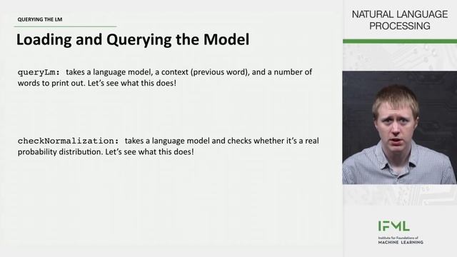 Querying the LM (Java) (NLP for High School) смотреть онлайн