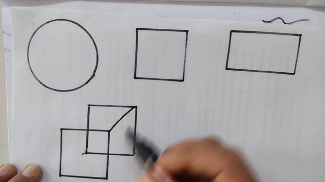 How To Draw Math Shapes | Draw Maths Shapes 2D | Geometrical Shapes Drawing смотреть онлайн