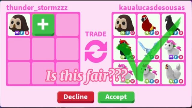 IS THIS A FAIR TRADE ? W/F/L+giveaway adopt me# adopt me trading# Roblox adoptme trading# смотреть онлайн