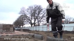 Укладка тротуарной плитки своими руками