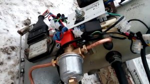 Печка от запорожца на газу