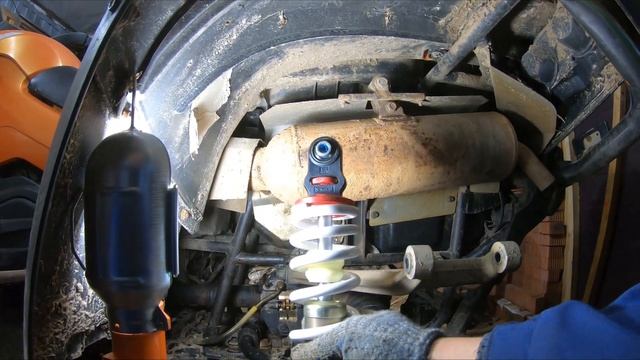 УСТАНОВКА АМОРТИЗАТОРОВ YIT НА КВАДРОЦИКЛ CF MOTO X8 смотреть онлайн