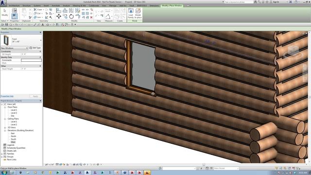 CAD-1 Presents - Log & Timber Construction in Revit смотреть онлайн