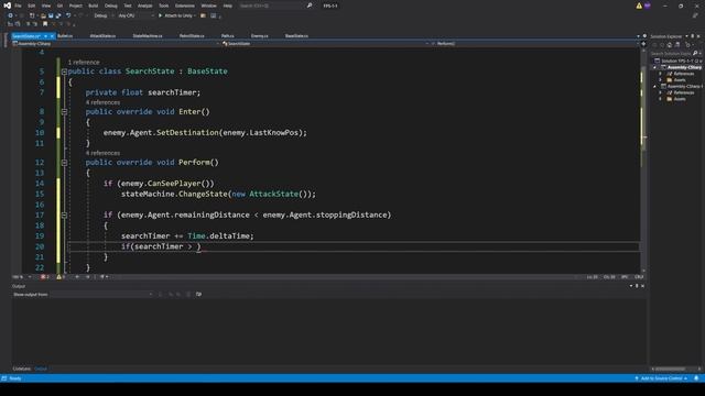 #6 Game AI -Search State : Let's Make a FPS Game in Unity! смотреть онлайн