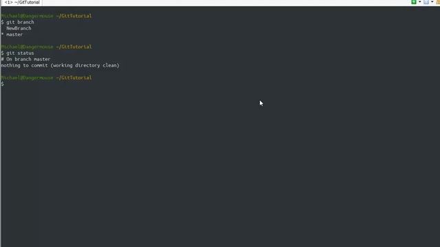 Michael's Git Tutorial - Branching 101 смотреть онлайн