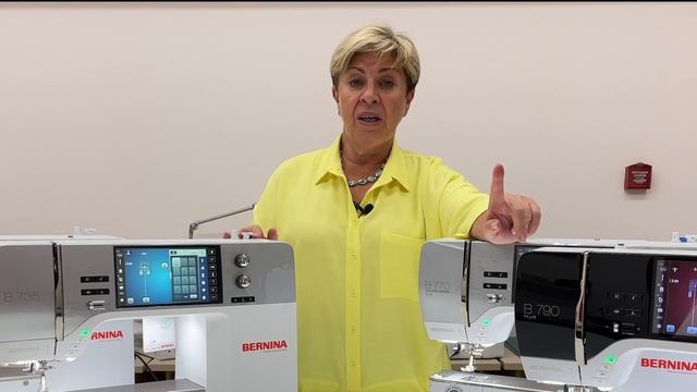 Обзор и сравнение BERNINA 7-серии. BERNINA B700, B735, B770 QE Plus, B790 Plus смотреть онлайн