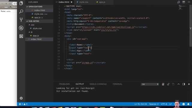 VueJS | Level 1-10: v-on:click keyup modifiers смотреть онлайн