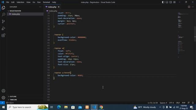 How to Create Registration Form Using PHP and MYSQL Database смотреть онлайн