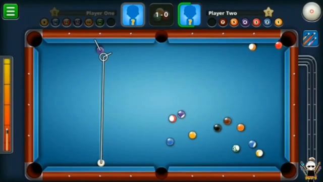 8BALL POOL - HOW PLAY BANKSHOT LIKE HATTY-H ? TUTORIAL 1 смотреть онлайн