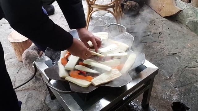 МЯСО НА САДЖ - СКОВОРОДЕ, которую сделал САМ смотреть онлайн