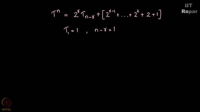 Solution for the recurrence relation of Tower of Hanoi смотреть онлайн