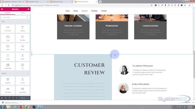 Elementor How to Save Export And Import Section And Page Templates смотреть онлайн
