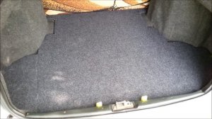 Жесткий пол багажника ВАЗ 2111