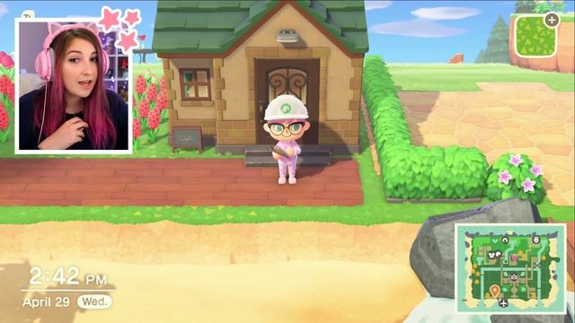 decorating my plaza in animal crossing new horizons ?? (Streamed 4/29/20) смотреть онлайн