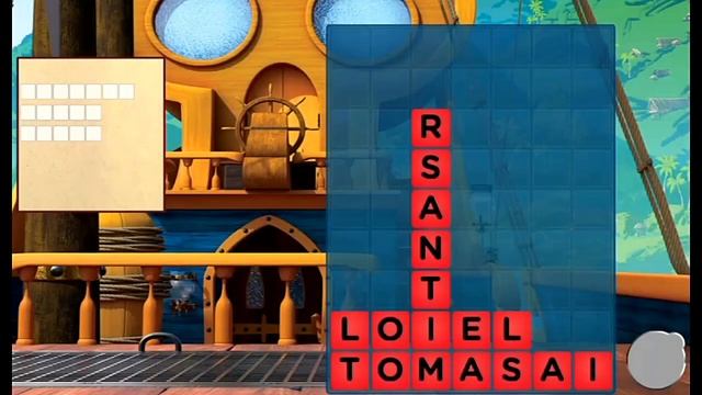 Santiago of the Seas Wordblocks Gameplay for Kids смотреть онлайн