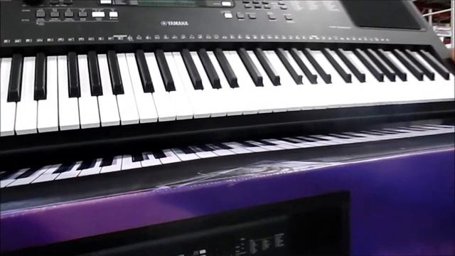 Yamaha PSR-EW310 with Joseph at Sam's Club смотреть онлайн