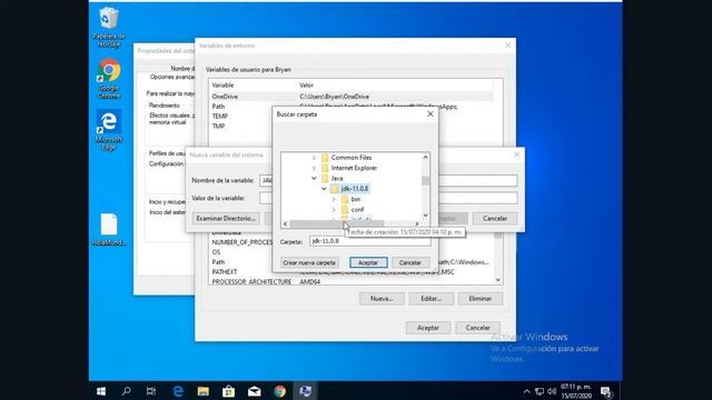 Cómo instalar el JDK 11 en WINDOWS 10 | Variables de Entorno | Curso de JAVA #02 смотреть онлайн