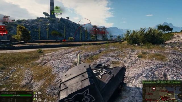 World of Tanks Тест проц AMD FX6100 + GTX750 TI 8GB RAM смотреть онлайн