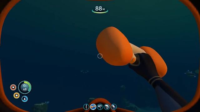 Крафт ящика и исследование биома с красными водорослями - Subnautica #6 смотреть онлайн