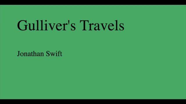 Gulliver's Travels - Jonathan Swift - Full Audiobook смотреть онлайн