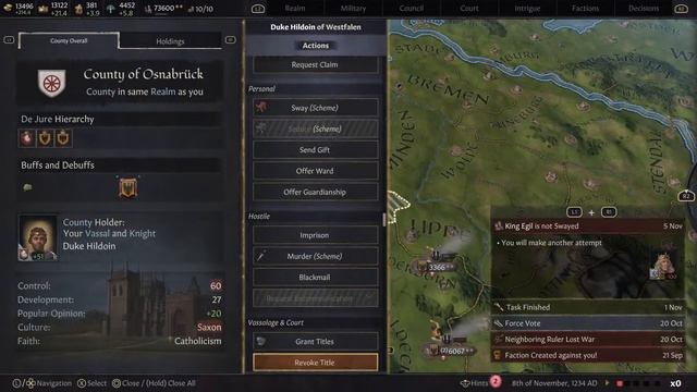 Crusader Kings 3 the Great Skism on PS5 🎮 -Part 18 смотреть онлайн