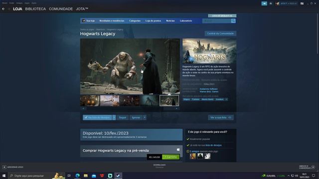 Requisitos Mínimos para Rodar Hogwarts Legacy no PC! смотреть онлайн