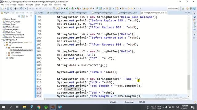 String Builder | String Builder Class In Java смотреть онлайн