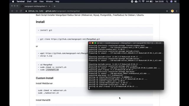 Install MangoRad On Debian / Ubuntu смотреть онлайн