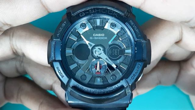How To Reset Casio G-SHOCK GA-200, GA-201 Watch | Analog Digital Time Not Matching | SolimBD