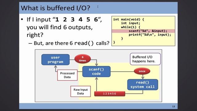 CSCI 3150: 2015-11-02 - Buffered I/O смотреть онлайн