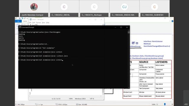 Java Programming: Lecture #50: List, Textbox, TextArea || Graphics Programming || AWT || смотреть онлайн