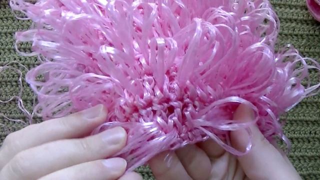 Мочалки крючком разной жесткости. смотреть онлайн