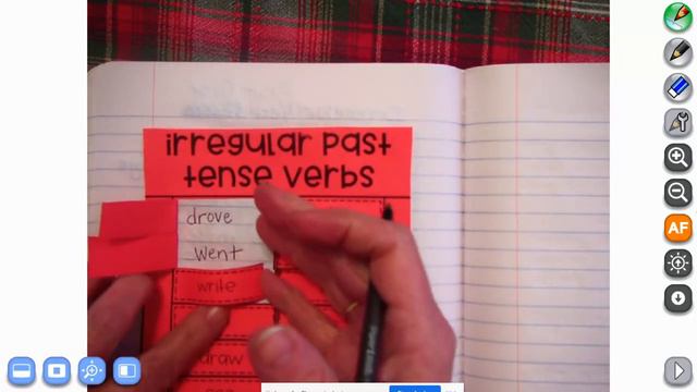 Tuesday Grammar: Irregular Past Tense Verbs Interactive Notebook for January 5, 2021 смотреть онлайн
