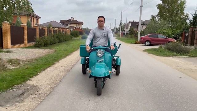 Мотороллер Муравей САМОСВАЛ. Таких было всего 200 смотреть онлайн