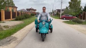 Мотороллер Муравей САМОСВАЛ. Таких было всего 200