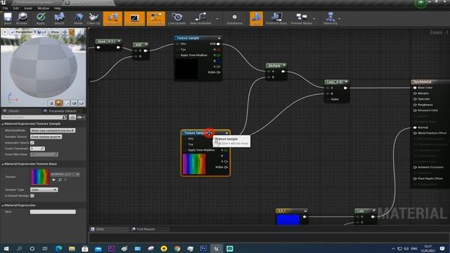 Ue4 перламутровый материал / переливающийся материал unreal engine 4 / инди разработка игр смотреть онлайн