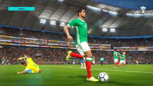 Neymar Diving | Drama & Simulation | PES2018 Gameplay смотреть онлайн